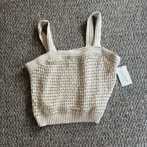 Universal Thread Beige Knit Tank Top